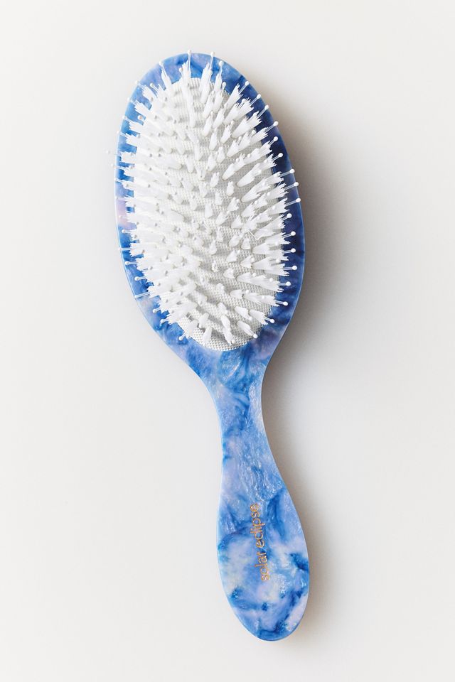 Solar Eclipse Handpainted Acetate Hair Brush #1