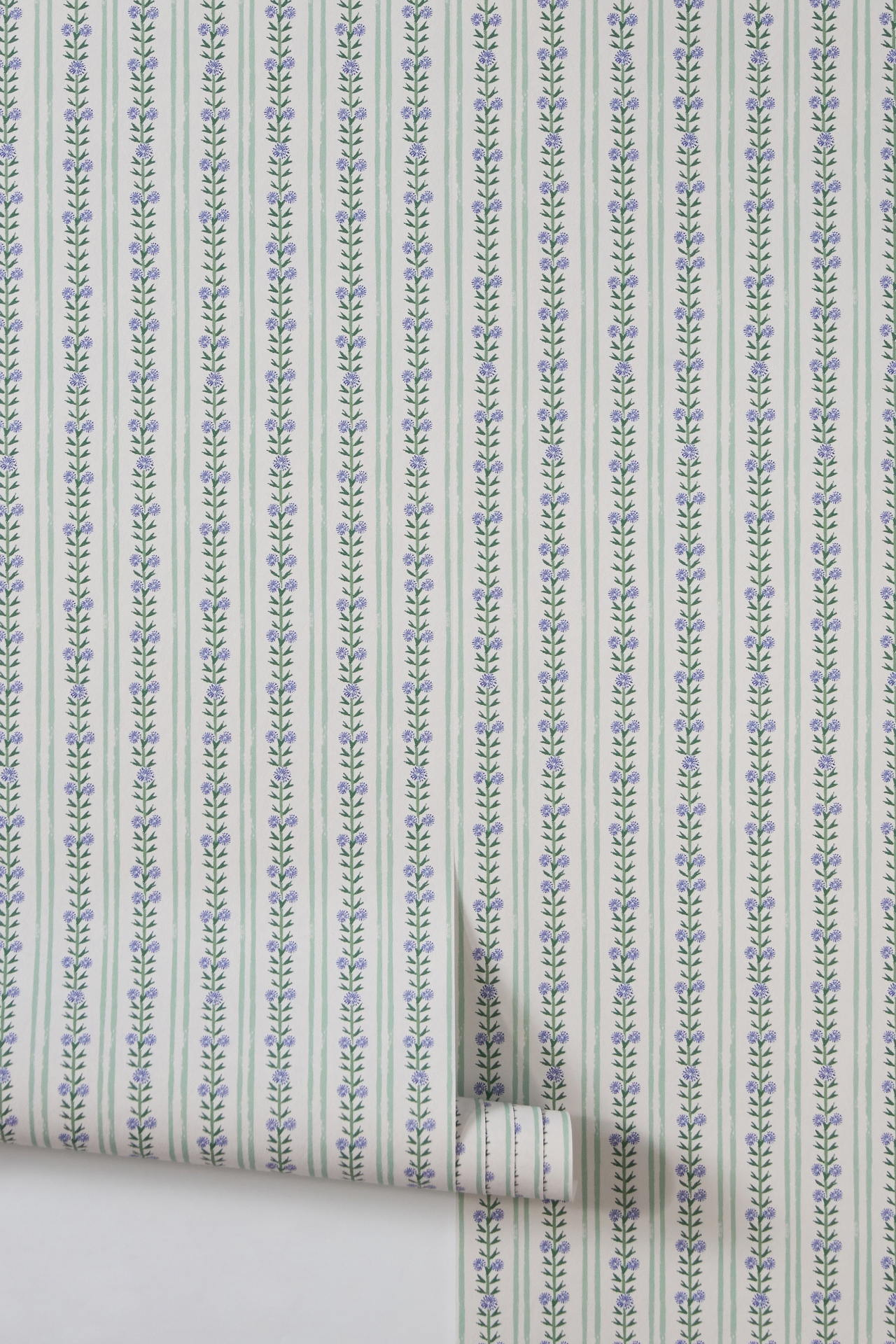 Ellen Merchant Striped Wallpaper