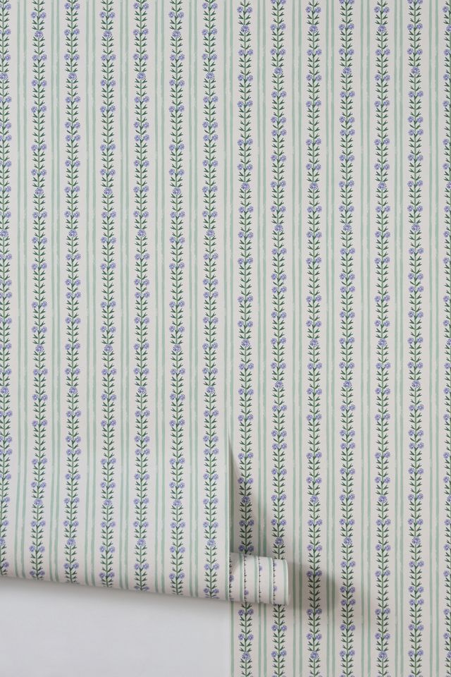 Ellen Merchant Striped Wallpaper #2