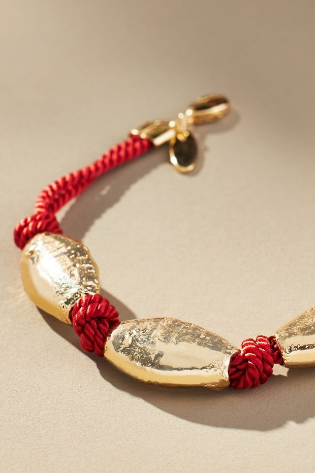 Western Beaded Cord Bracelet #1