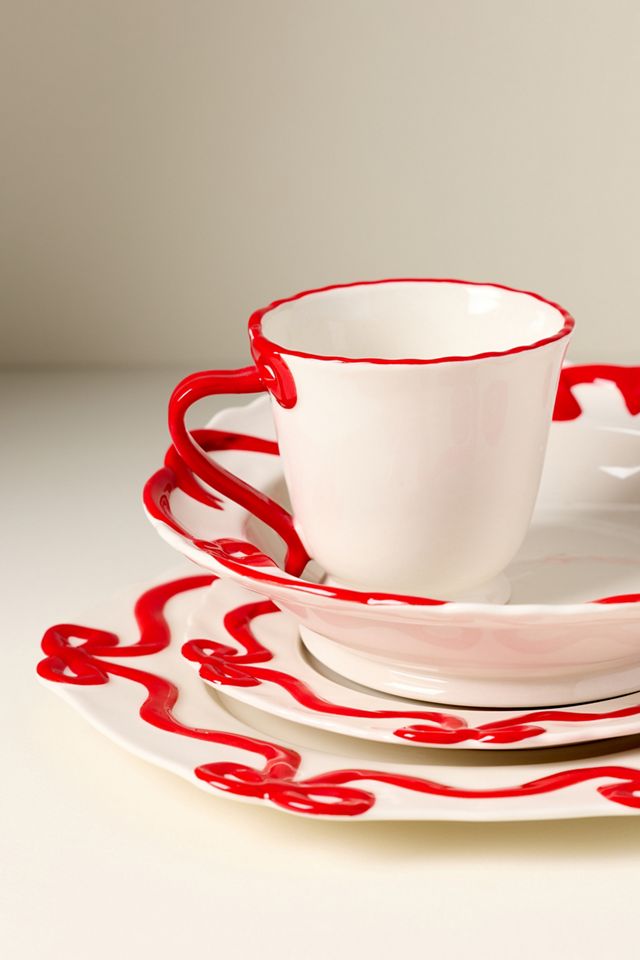 Benedita Bow Stoneware Mug #4