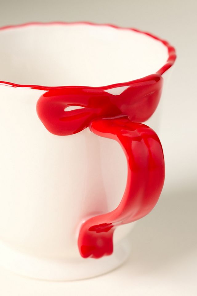 Benedita Bow Stoneware Mug #3