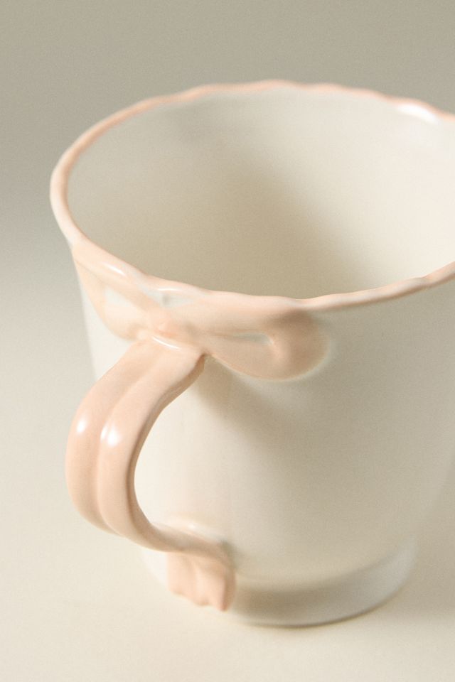 Benedita Bow Stoneware Mug #4