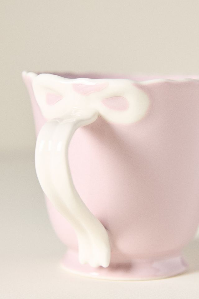 Benedita Bow Stoneware Mug #2