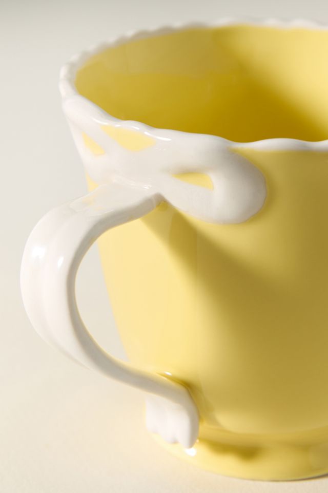 Benedita Bow Stoneware Mug #2