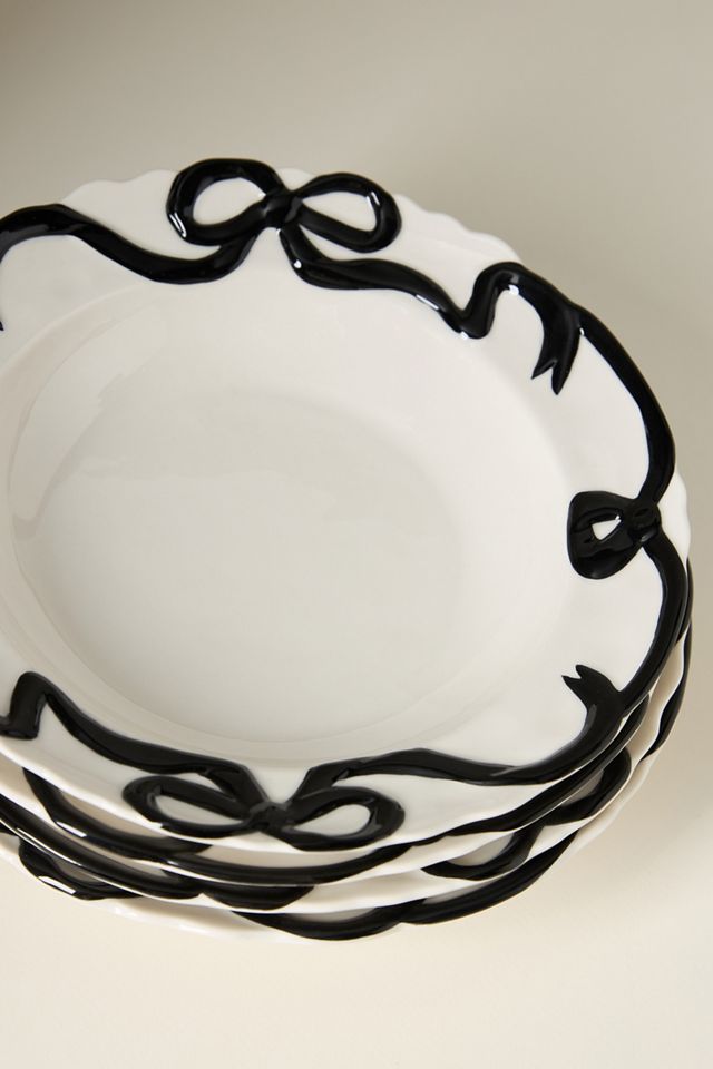 Benedita Bow Stoneware Bowls, Set of 4 #2