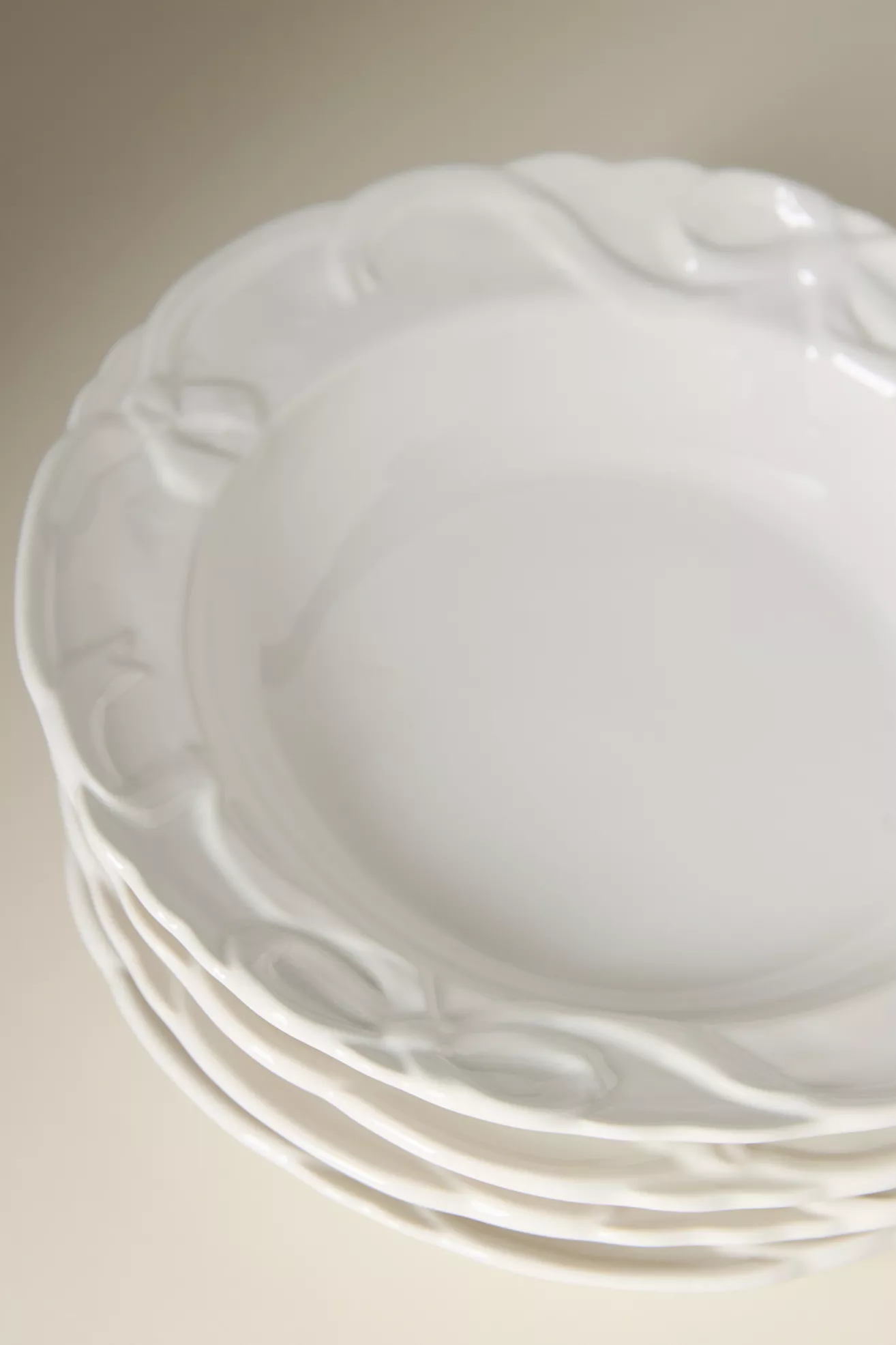 Benedita Bow Stoneware Bowls, Set of 4 - thumbnail 7