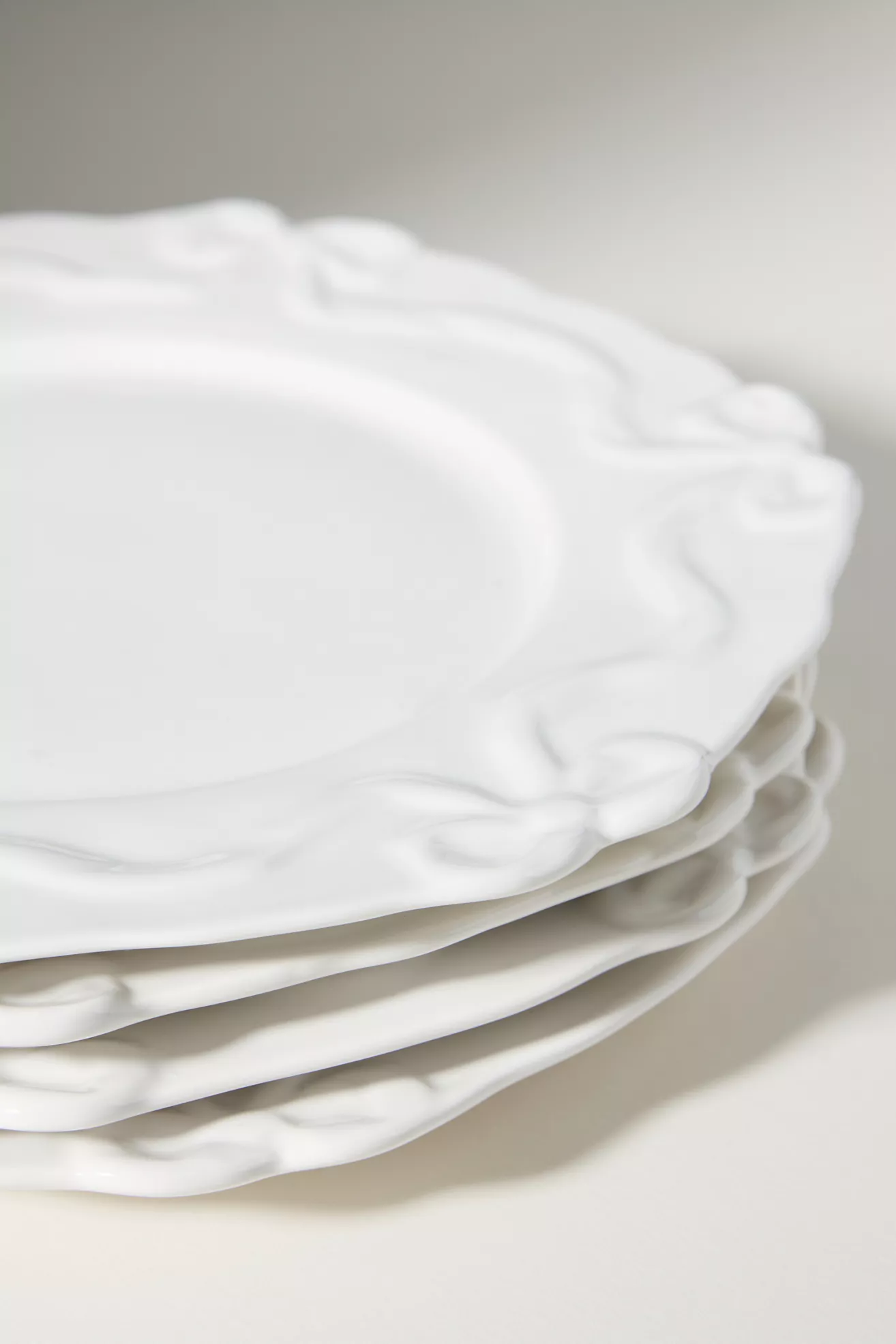 Benedita Bow Stoneware Dinner Plates, Set of 4 - thumbnail 9