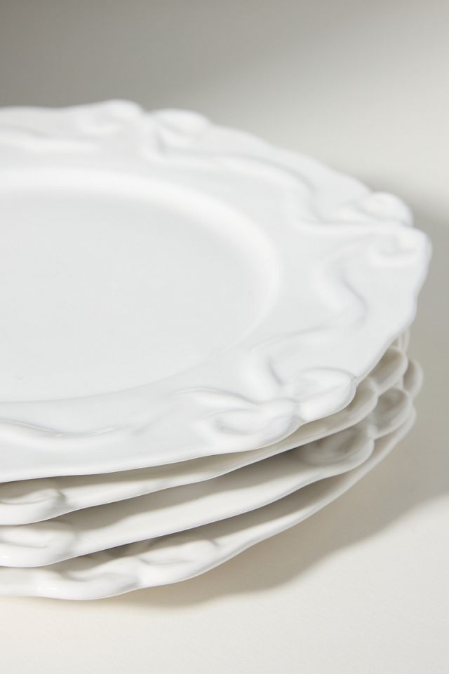 Benedita Bow Stoneware Dinner Plates, Set of 4 #2