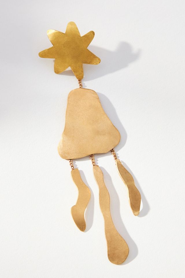 Star Top Drop Earrings #1