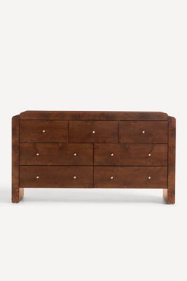 Evers Linen Six-Drawer Dresser