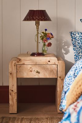 Shura Burl Nightstand