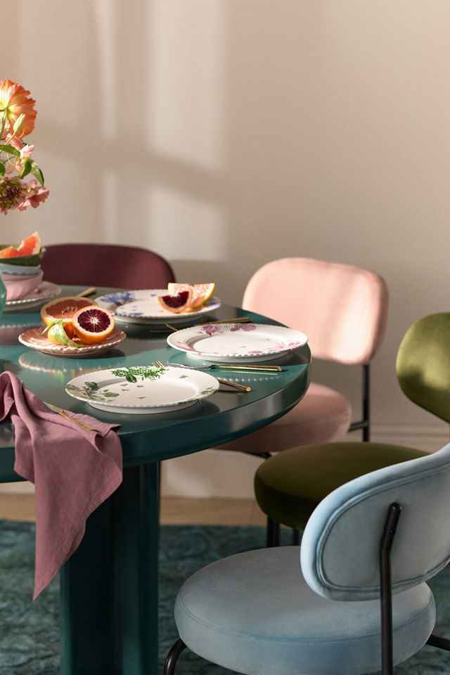 Velvet Tashi Dining Chair #7