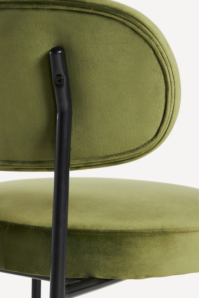 Velvet Tashi Dining Chair #5