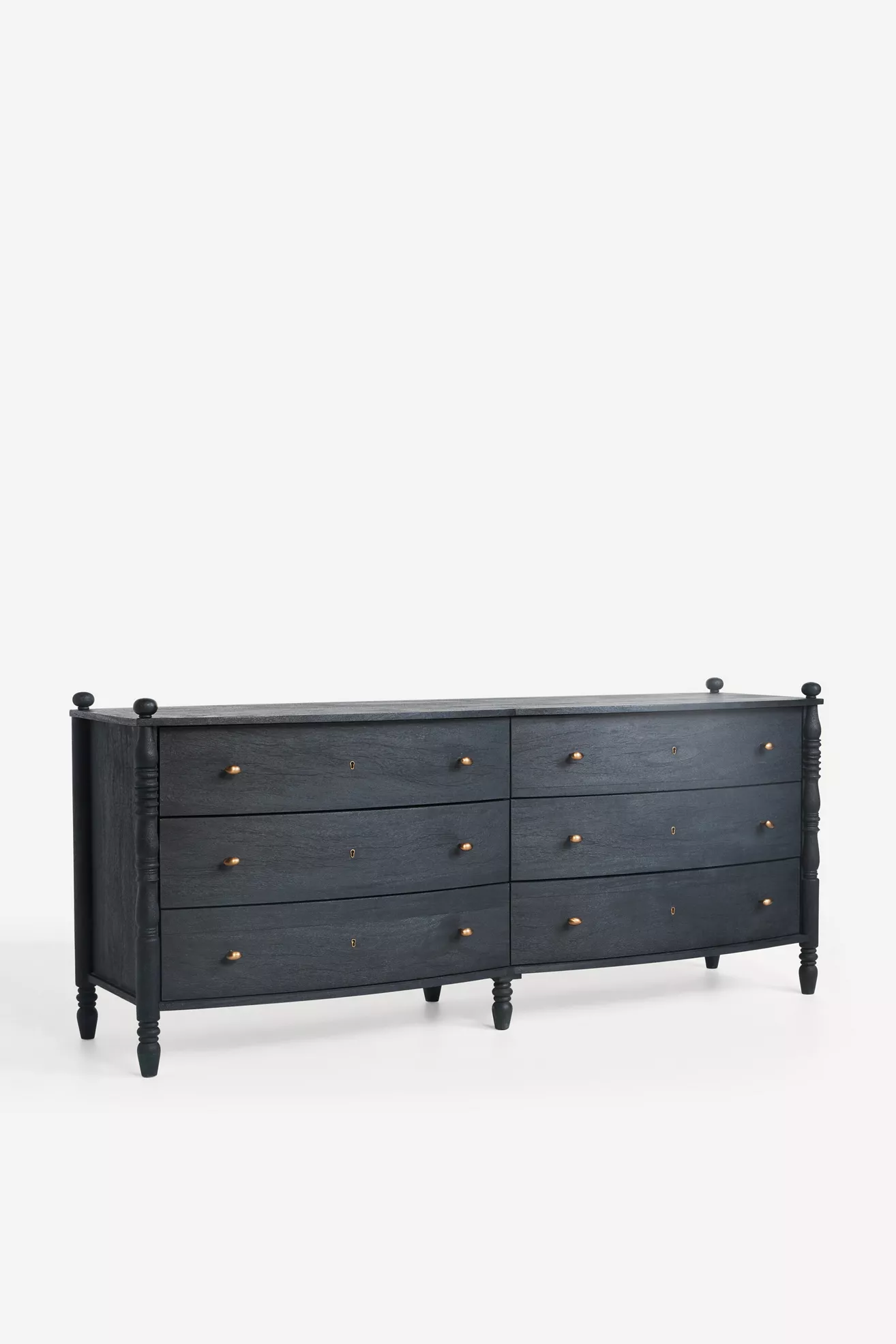 Spindle Six-Drawer Dresser - thumbnail 8