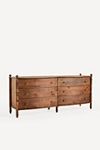 Spindle Six-Drawer Dresser