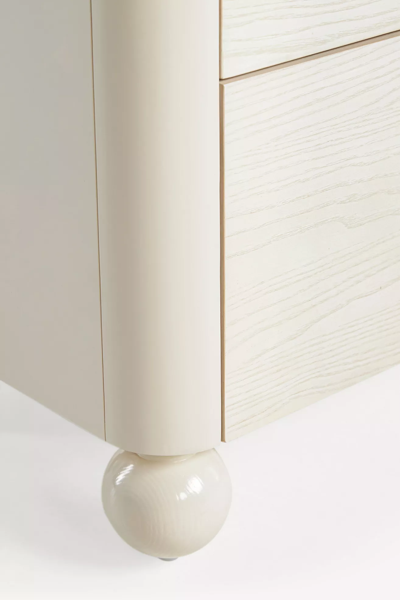 Tasha Lacquer Two-Drawer Nightstand - thumbnail 10