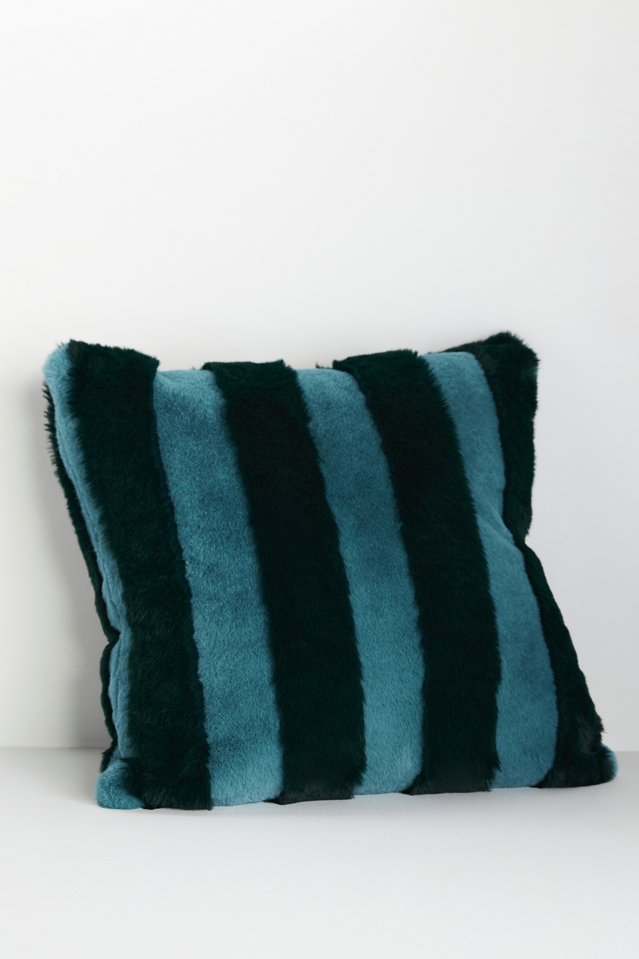 Sophie Stripe Faux Fur Pillow