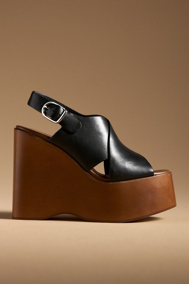 Jeffrey Campbell Fiddle Platform Wedge Heels Anthropologie