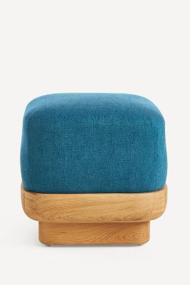 Shop Anthropologie Wilma Ottoman