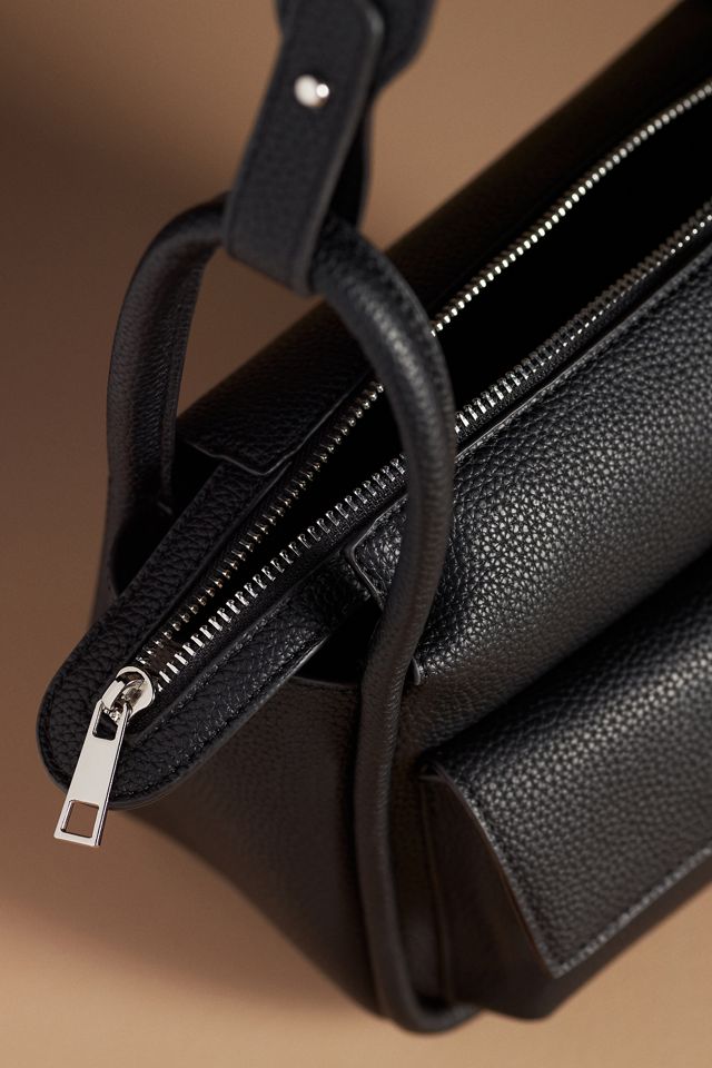 Faux Leather Utility Box Bag #2