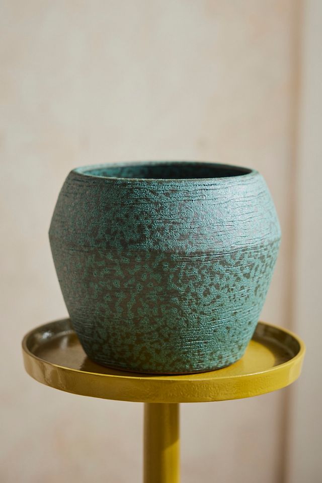 Aqua Diamond Terracotta Planter #2