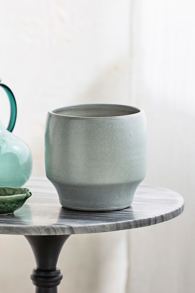 Footed Cylinder Terracotta Planter #2