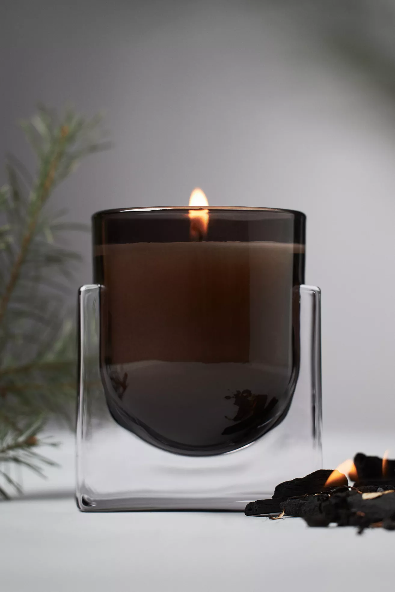 Found Notes Woody Evergreen & Embers Boxed Candle - thumbnail 3