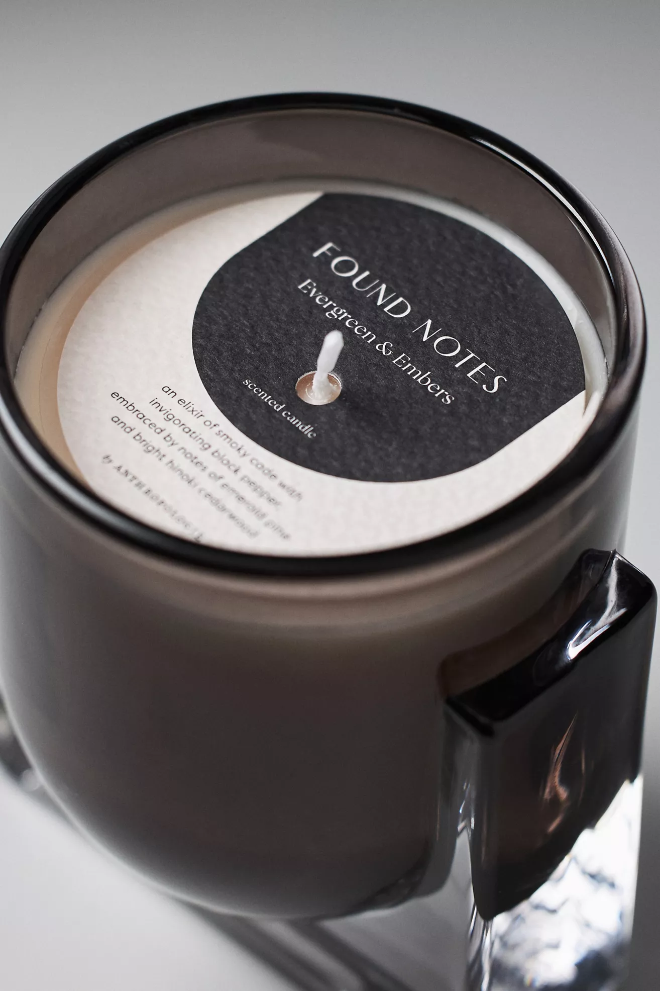 Found Notes Woody Evergreen & Embers Boxed Candle - thumbnail 4