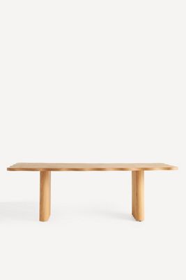 Caldwell Rectangular 92" Oak Dining Table