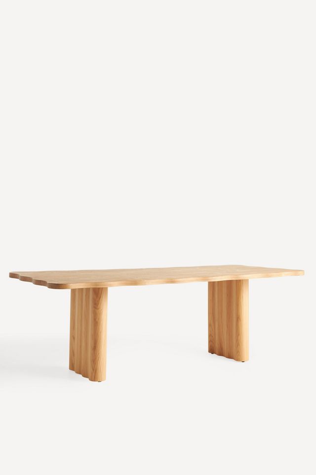 Caldwell Rectangular 92" Oak Dining Table #1