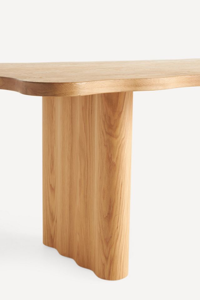 Caldwell Rectangular 92" Oak Dining Table #2