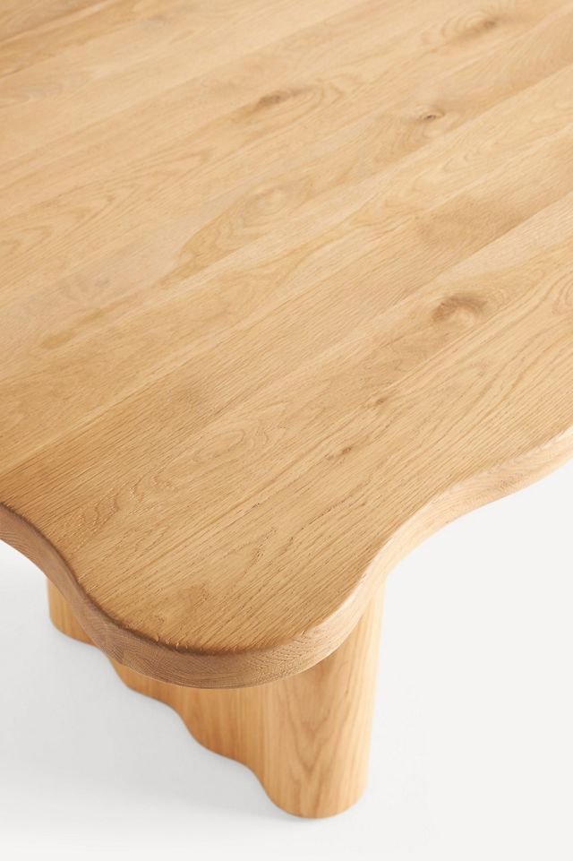 Caldwell Rectangular 92" Oak Dining Table #3