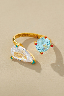 Emma Pills Double Love Ring | Anthropologie