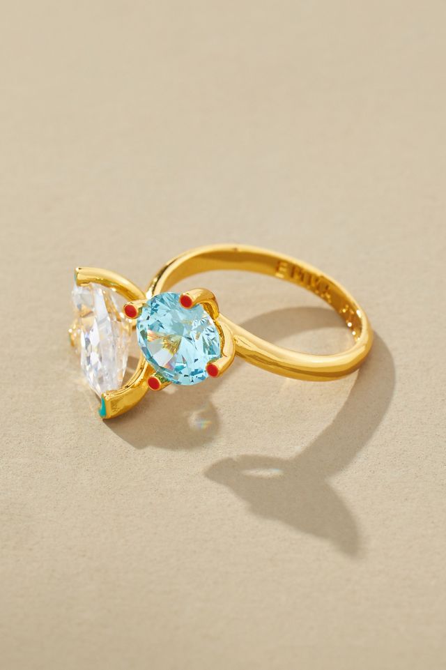 Emma Pills Double Love Ring Anthropologie