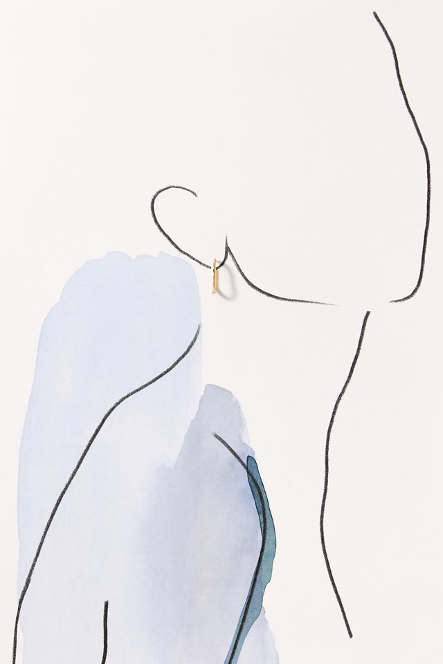 Emma Pills Baby Obsession Hoop Earrings #2