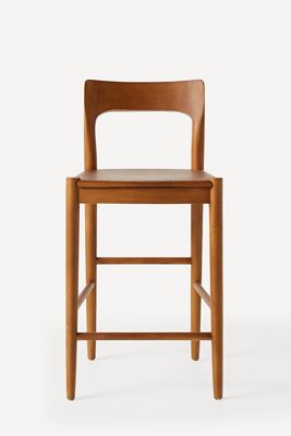 Heritage Ash Wood Counter Stool