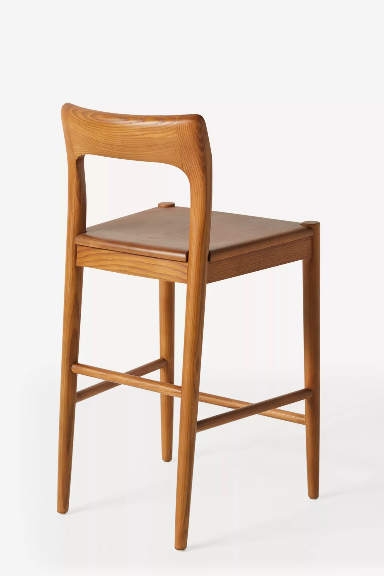 Heritage Ash Wood Counter Stool - thumbnail 4