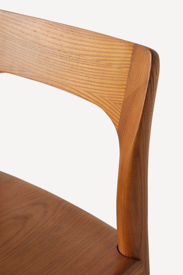 Heritage Ash Wood Counter Stool #4