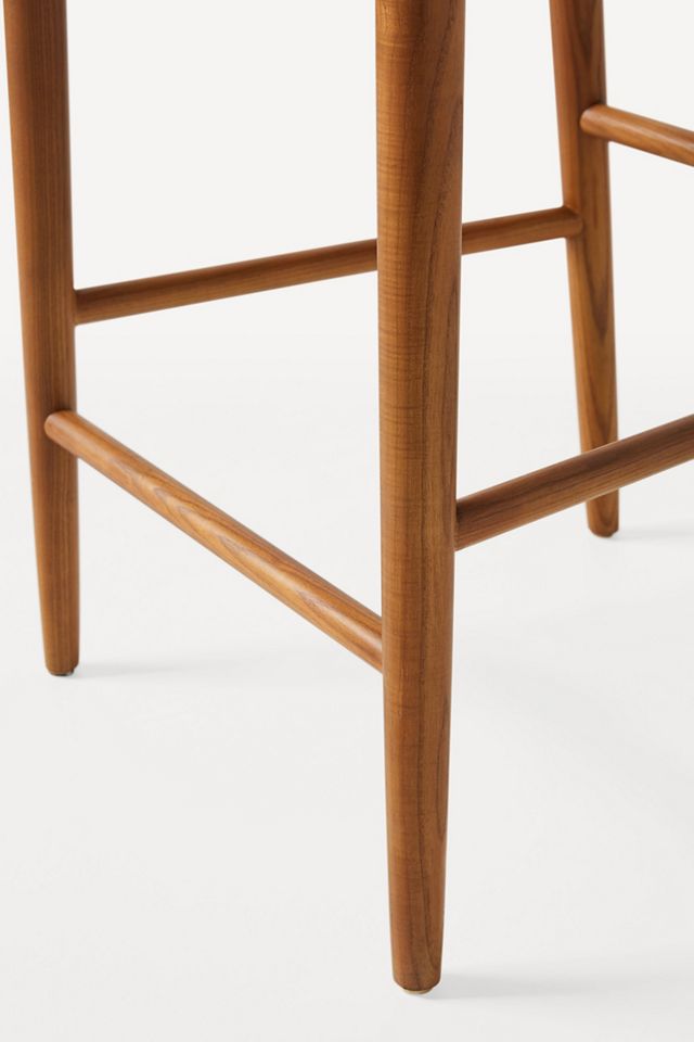 Heritage Ash Wood Counter Stool #6