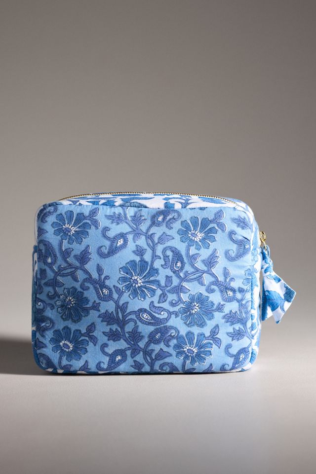 By Anthropologie Printed Cosmetic Bag #1