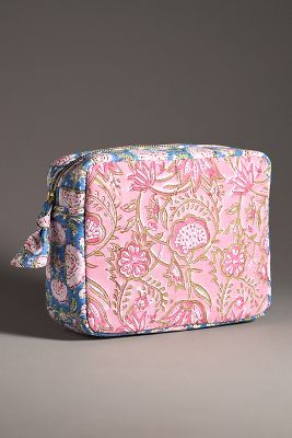 BY ANTHROPOLOGIE PRINTED COSMETIC BAG 