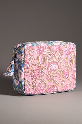 By Anthropologie Printed Cosmetic Bag