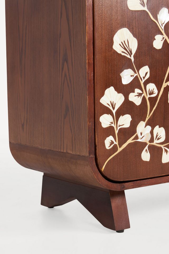 Toulouse Rectangular 70" Pearl Inlay Wood Sideboard #4