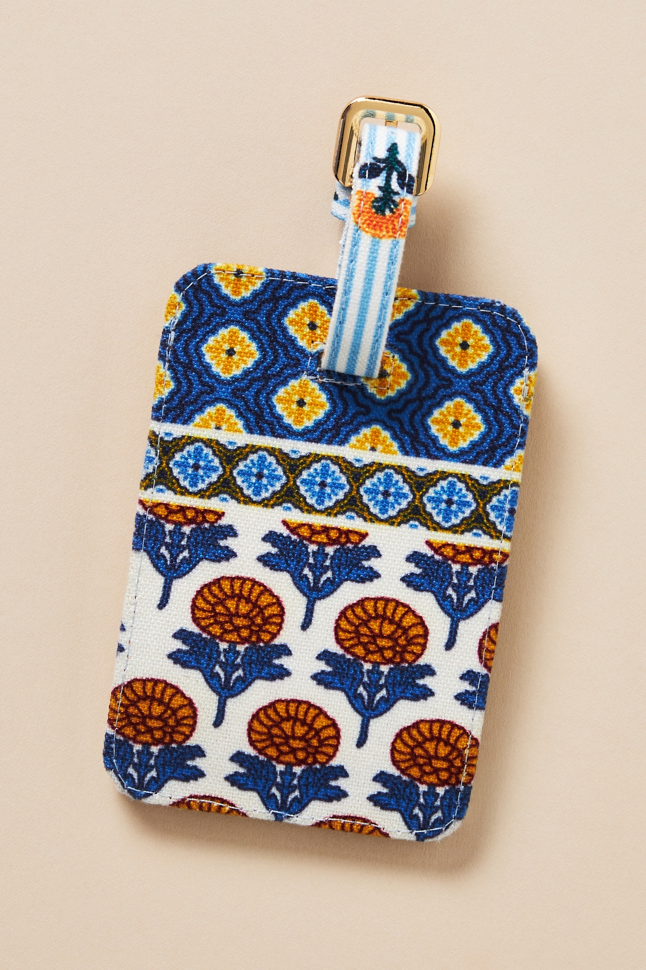 By Anthropologie Printed Luggage Tag