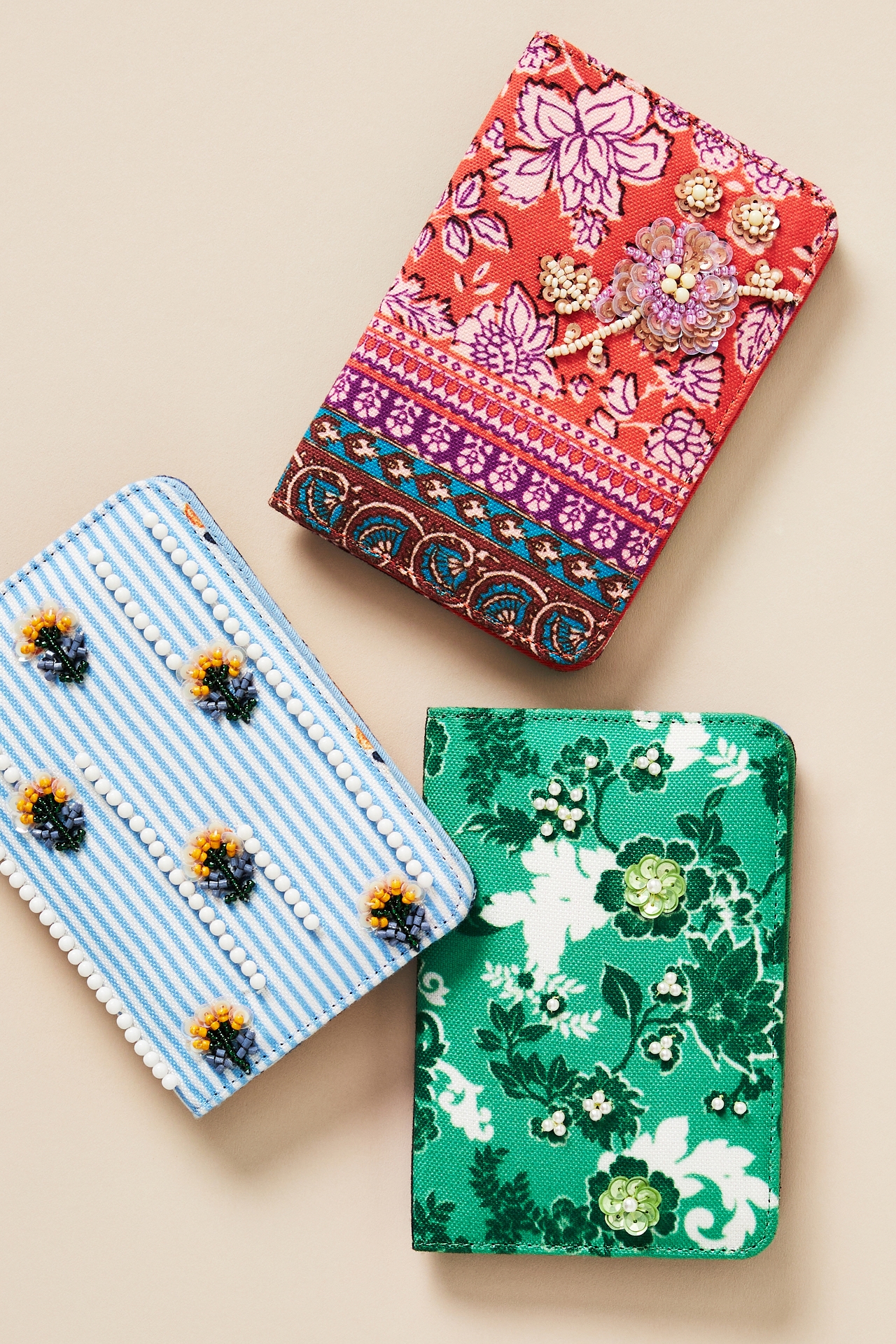 By Anthropologie Printed Passport Case