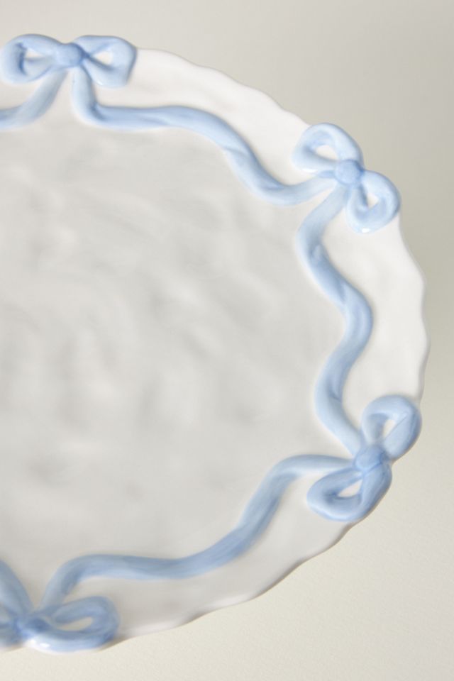 Benedita Bow Ceramic Stoneware Cake Stand