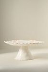 Benedita Bow Ceramic Stoneware Cake Stand