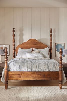 Spindle Four-Poster Bed