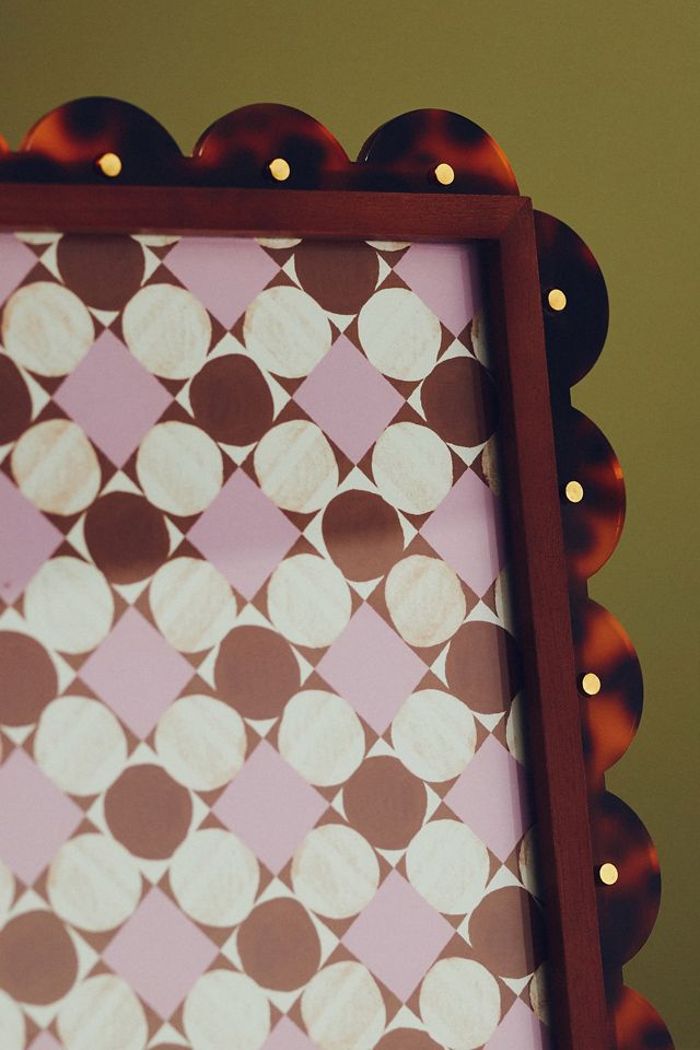 Chiara Tortoise Scalloped Picture Frame #4